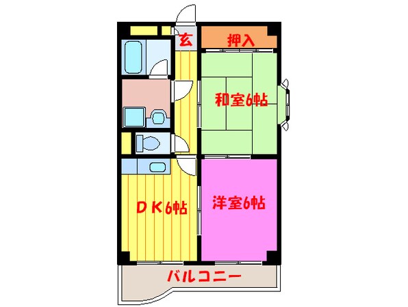 シャト－中野の物件間取画像